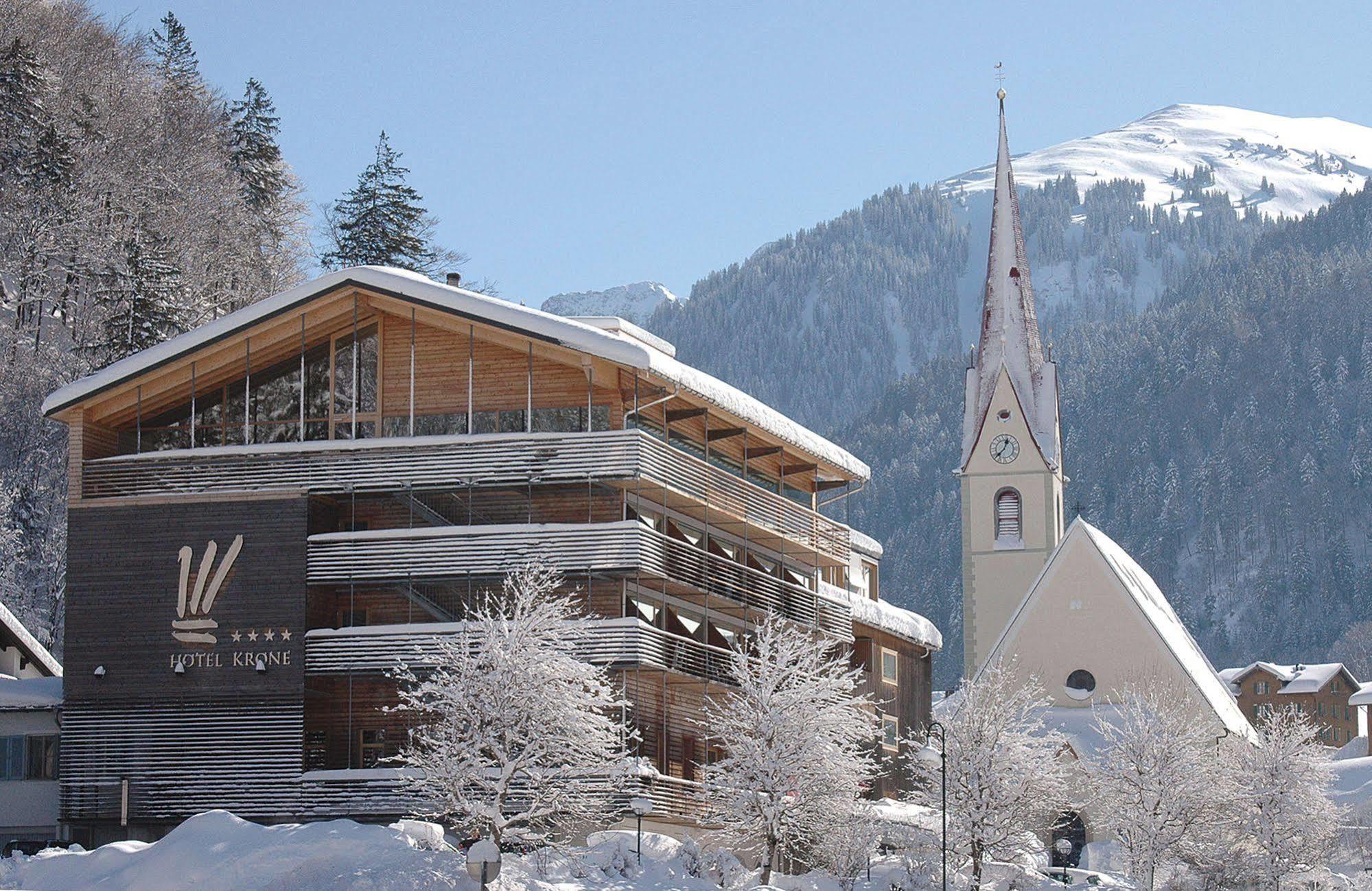 Hotel Krone In Au Au (Vorarlberg) Exterior photo